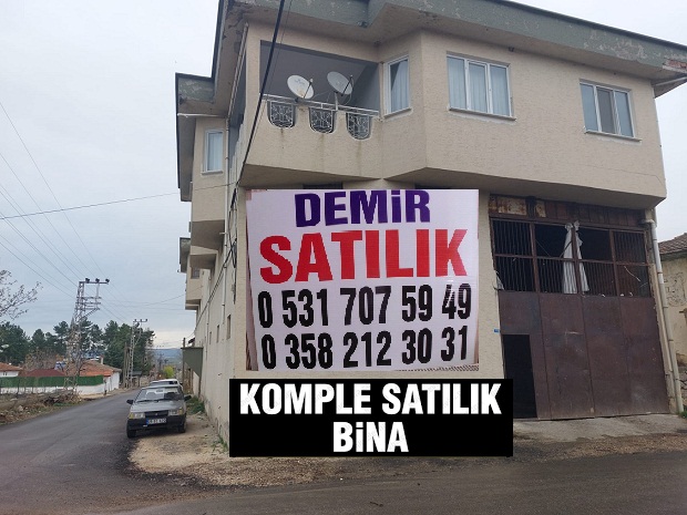 SAYGILI KÖYÜNDE  SATILIK BİNA  DEPOLU